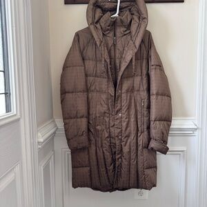 Columbia Long Coat Jacket Parka Puffer Down Women's Large